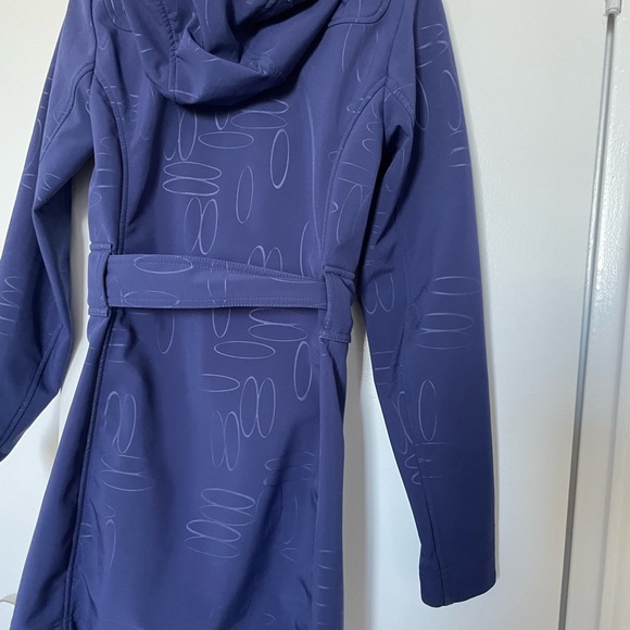 Lole Coat. Size XS. Blue. Detachable Hood - Picture 4 of 6
